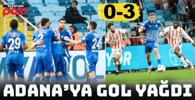 Dadaşlar, Adana'ya gol yağdırdı: 0-3
