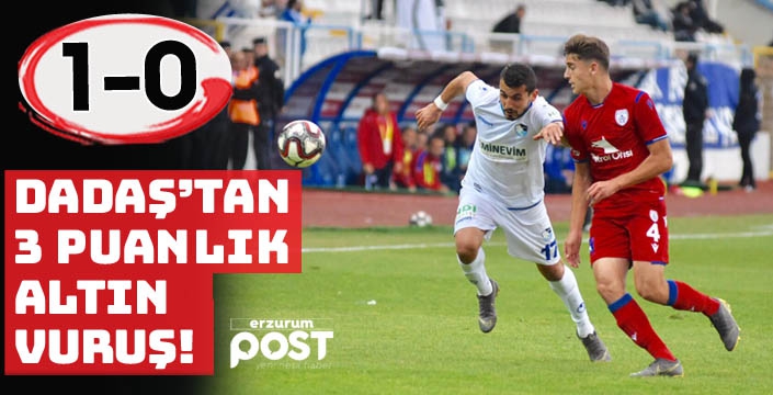Dadaş, Altınordu'dan 3 puanı tek golle aldı: 1-0