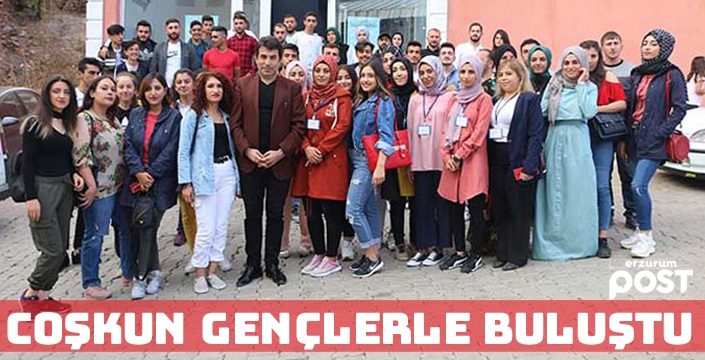 İspir Belediye Başkanı Çoşkun gençlerle buluştu