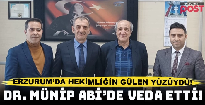 Hekimliğin gülen yüzüydü... Dr. Münip Yılmaz emekli oldu!