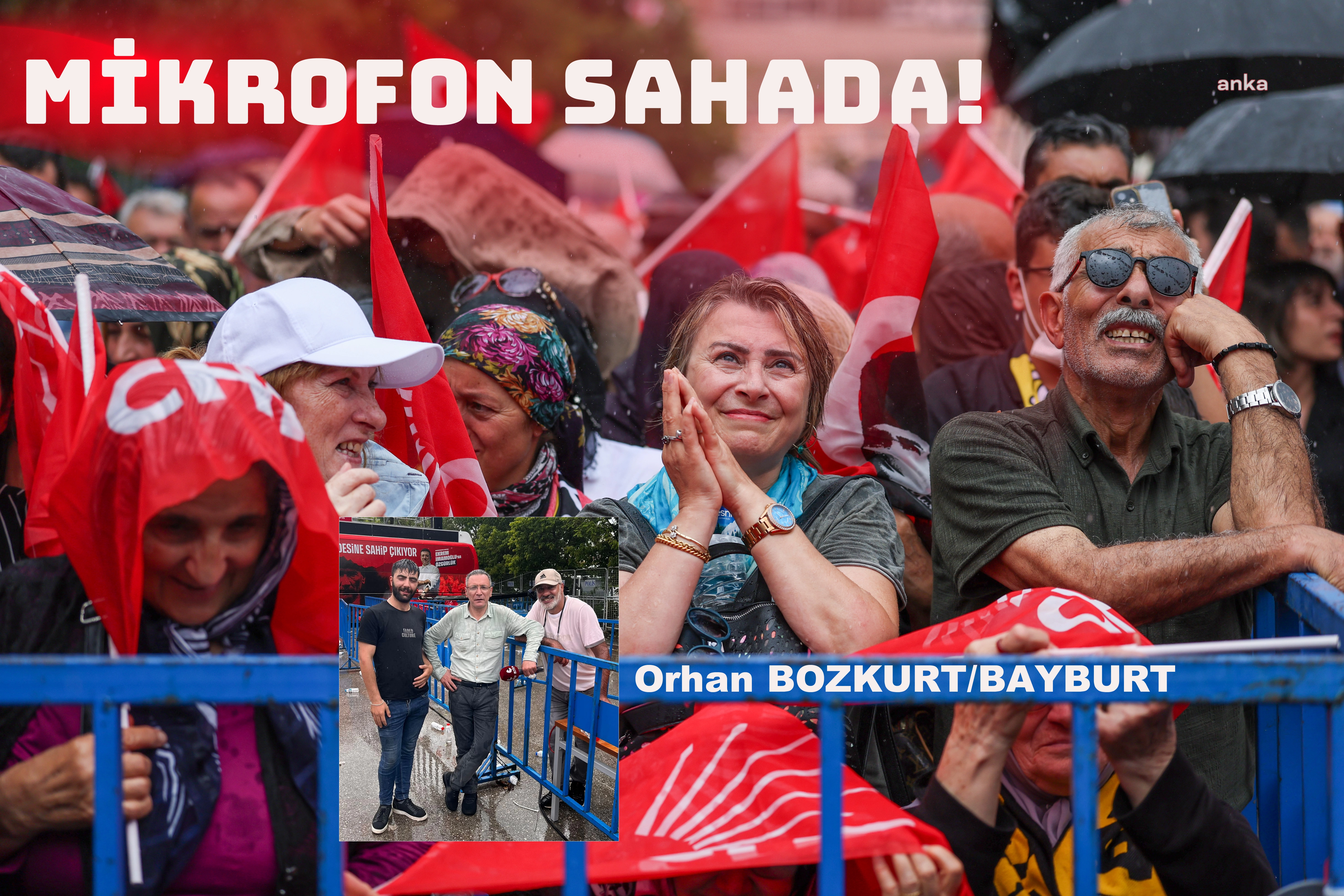 Mikrofon sahada..