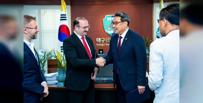 Atatürk Üniversitesi ile Daegu Haany Üniversitesi ortak projelerde buluşuyor