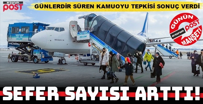 Uçak sefer sayısı arttı, gözler şimdi bilet fiyatlarında!