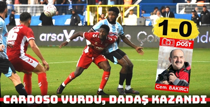 Cardoso vurdu, Daaş kazandı: 1-0