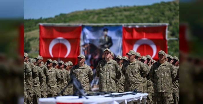 Erzurum'da 6.Dönem Bedelli Erler Yemin Etti
