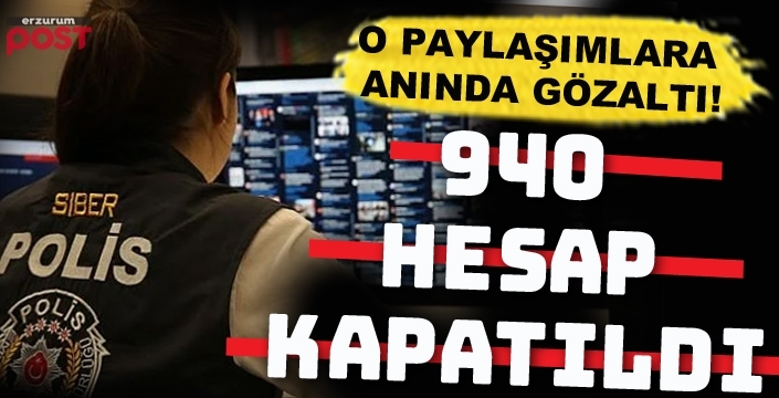 Erzurum’da o paylaşımlara Operasyon: 2 gözaltı