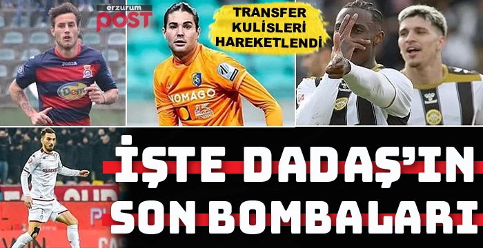 Erzurumspor'da transfer kulisleri hız kazandı!