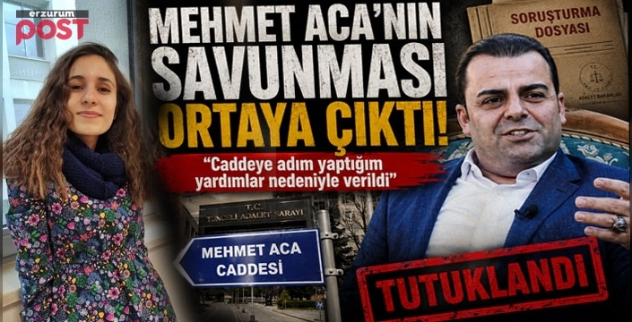 Gülistan Doku soruşturmasında tutuklanan Mehmet Aca'nın ifadesi ortaya çıktı