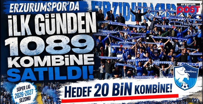 İlk günden 1089 kombine satıldı... Hedef 20 bin